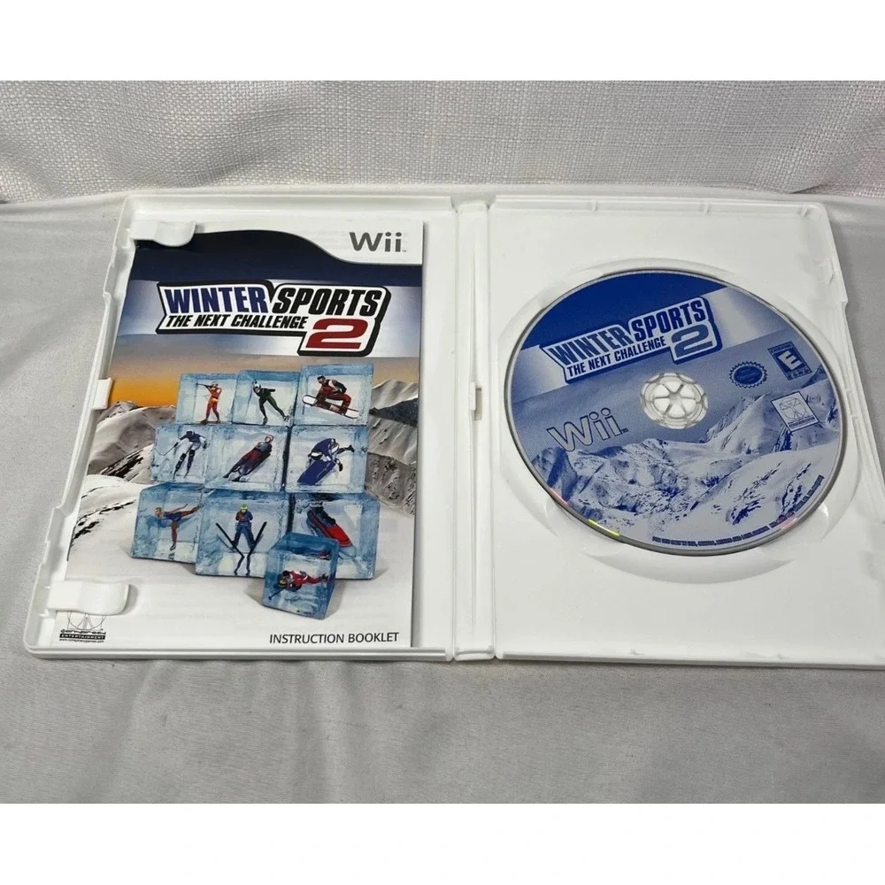 Winter Sports The Next Challenge 2 Nintendo Wii Game Complete CIB Balance Board